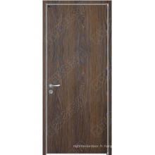 Diverses portes en bois de la pièce, portes en bois de style HDF, couleurs différentes